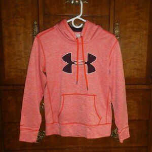 Under Armour Orange Hoodie Unisex XS